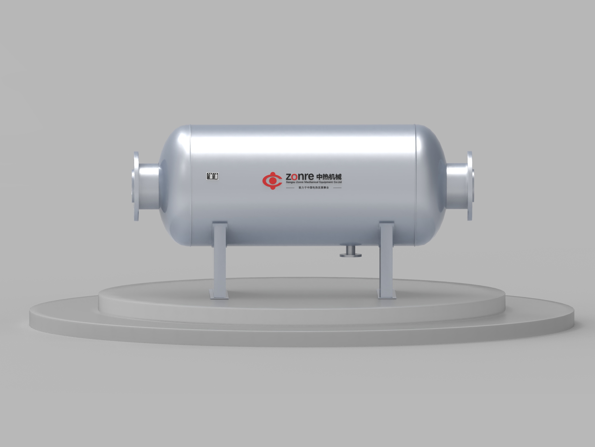 卧式直通除污器