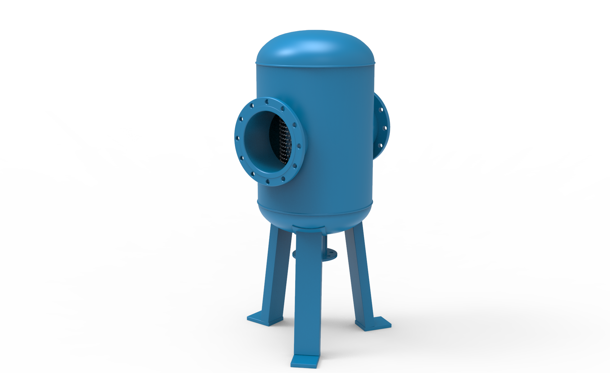 立式直通除污器