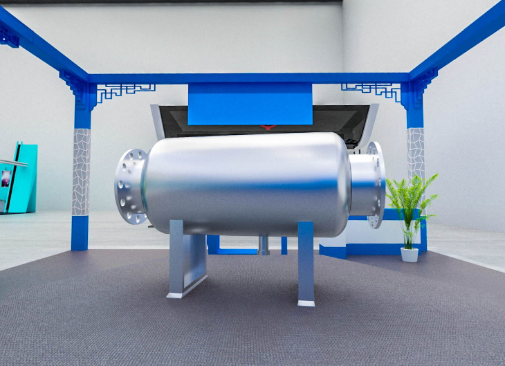 卧式直通除污器展厅